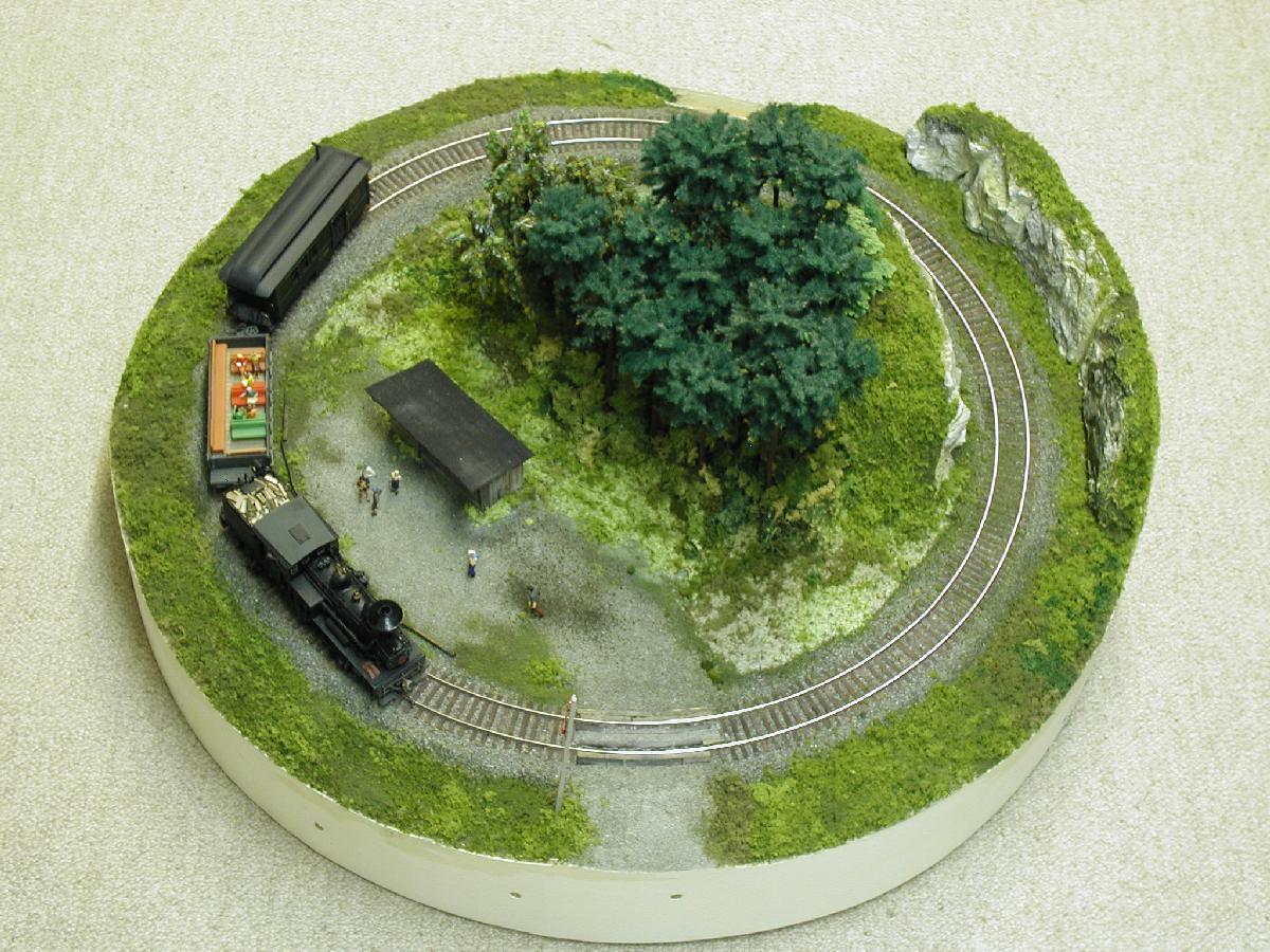 best z scale track